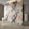 Kiviefektiga matt portselanplaat Tau Dorset Greige, 120x120 cm, 9 mm, hallikasbeež, rektifitseeritud