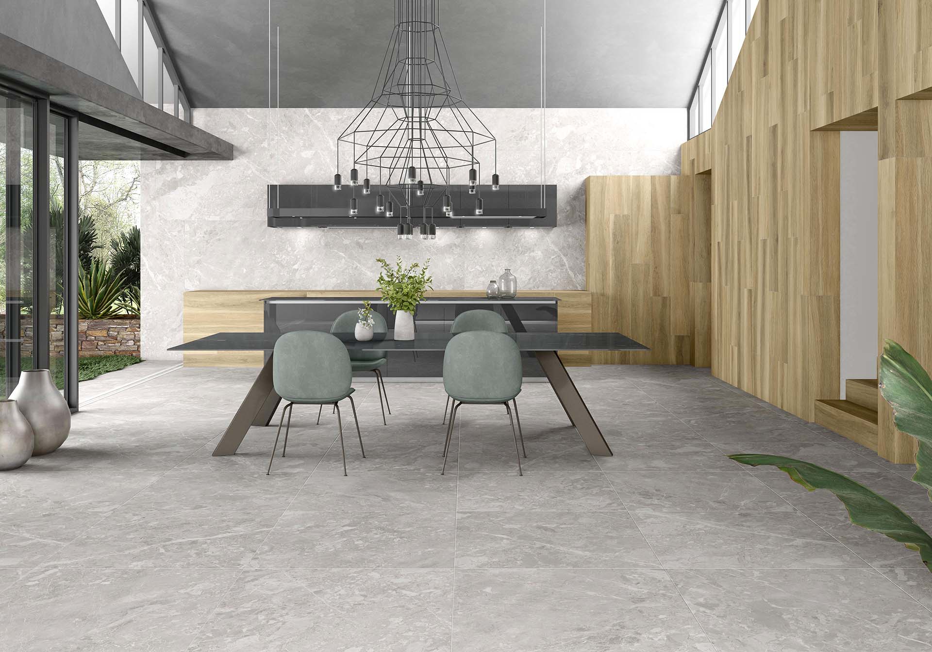 Puidumustriga matt keraamiline põrandaplaat Tau Bohars Sand, 20x120 cm, 9 mm, liivabeež, rektifitseeritud