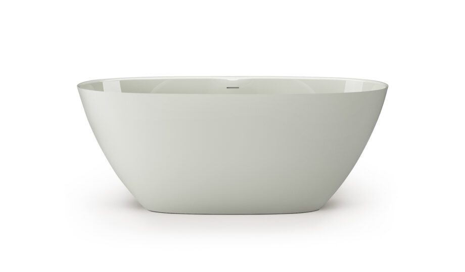 Eraldiseisev kivivann PAA PERLA 160 160×75 cm, läikiv kivimass 4 Vapaasti seisova kylpyamme PAA PERLA 160 160x75 cm, valukivi – 4