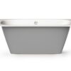 Upotettava kylpyamme PAA SMART 150 A 150x75 cm, valukivi – 6