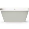 Upotettava kylpyamme PAA SMART 150 AD 150x75 cm, valukivi – 7