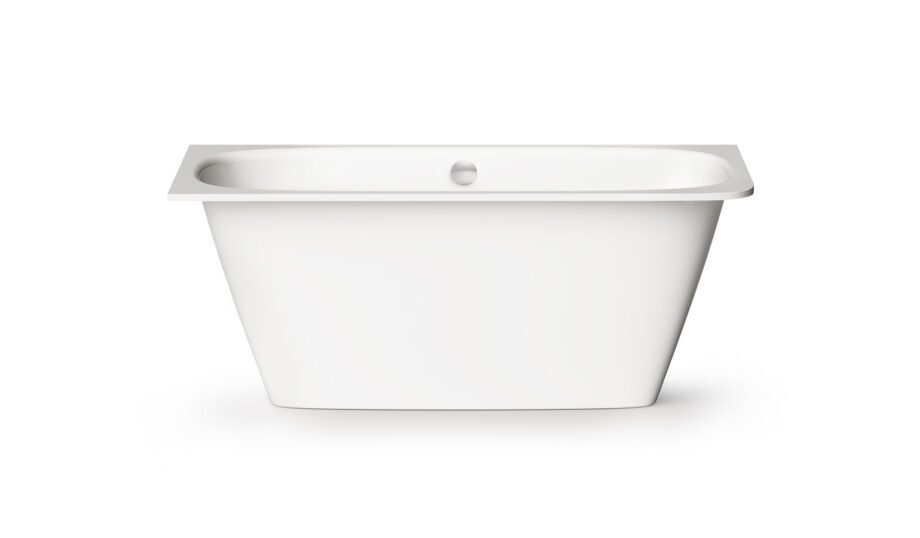 Sisseehitatav kivivann PAA SMART 150 D 150×75 cm, ümar nurk D, läikiv kivimass Upotettava kylpyamme PAA SMART 150 D 150x75 cm, valukivi