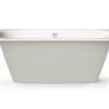 Upotettava kylpyamme PAA SMART 160 A 160x75 cm, valukivi – 7