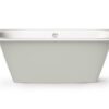 Upotettava kylpyamme PAA SMART 160 AD 160x75 cm, valukivi – 7