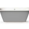 Upotettava kylpyamme PAA SMART 160 D 160x75 cm, valukivi – 6