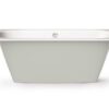 Upotettava kylpyamme PAA SMART 160 D 160x75 cm, valukivi – 7