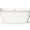 Bath Perla design images on white background Upotettava kylpyamme PAA SMART 180 A 180x75 cm, valukivi