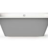 Bath Perla design images on white background Upotettava kylpyamme PAA SMART 180 A 180x75 cm, valukivi – 6