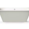 Bath Perla design images on white background Upotettava kylpyamme PAA SMART 180 A 180x75 cm, valukivi – 7