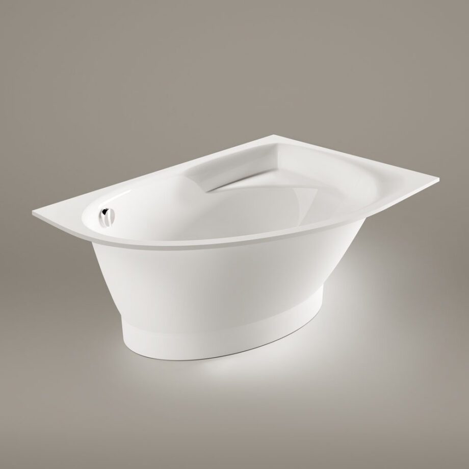 Kulma-amme PAA TRE 170 A 170x100 cm, vasen, valukivi – 5
