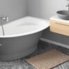 Kulma-amme PAA TRE 170 A 170x100 cm, vasen, valukivi – 2