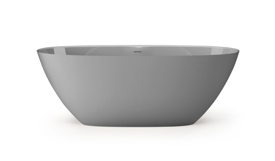 Eraldiseisev kivivann PAA PERLA 175 175×76 cm, läikiv kivimass 5 Vapaasti seisova kylpyamme PAA PERLA 175 175x76 cm, valukivi – 5
