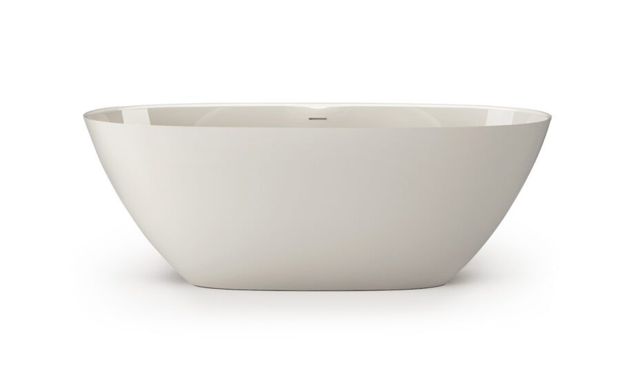 Eraldiseisev kivivann PAA PERLA 175 175×76 cm, läikiv kivimass 3 Vapaasti seisova kylpyamme PAA PERLA 175 175x76 cm, valukivi – 3