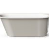 Upotettava kylpyamme PAA VARIO L AD 166x75 cm, valukivi – 5