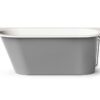 Upotettava kylpyamme PAA VARIO L AD 166x75 cm, valukivi – 7