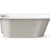 Upotettava kylpyamme PAA VARIO L C 168x75 cm, valukivi – 5