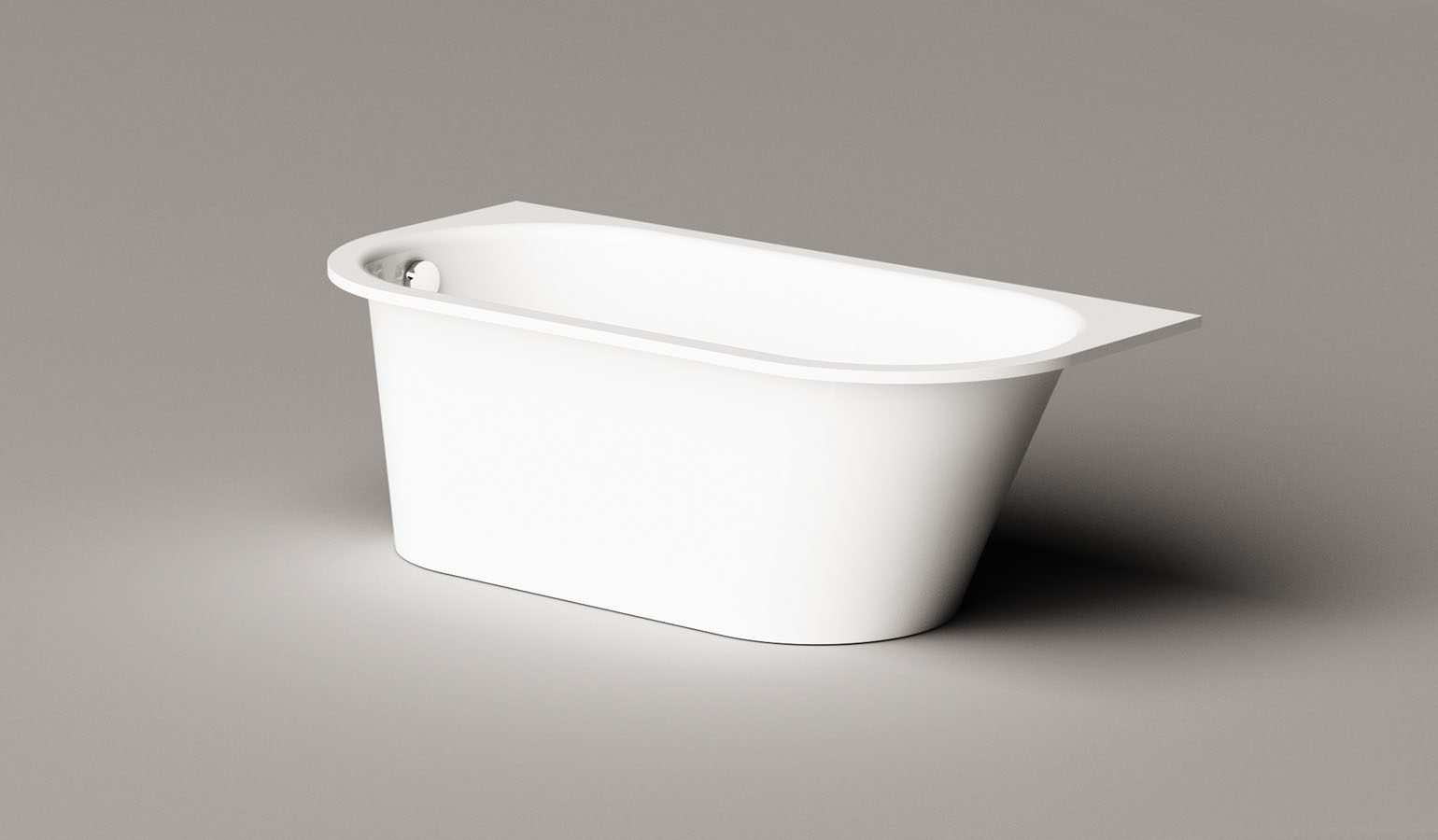 Upotettava kylpyamme PAA VARIO M BC 156x75 cm, valukivi – 10