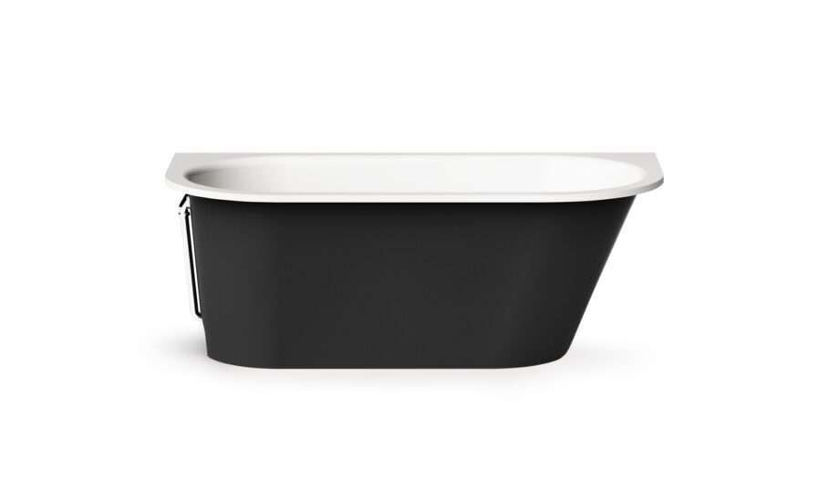 Sisseehitatav kivivann PAA VARIO M BC 156×75 cm, ümarad nurgad B ja C, läikiv kivimass 8 Upotettava kylpyamme PAA VARIO M BC 156x75 cm, valukivi – 8