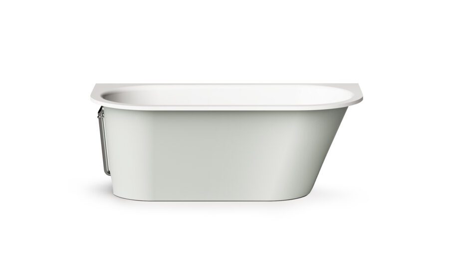 Sisseehitatav kivivann PAA VARIO M BC 156×75 cm, ümarad nurgad B ja C, läikiv kivimass 6 Upotettava kylpyamme PAA VARIO M BC 156x75 cm, valukivi – 6