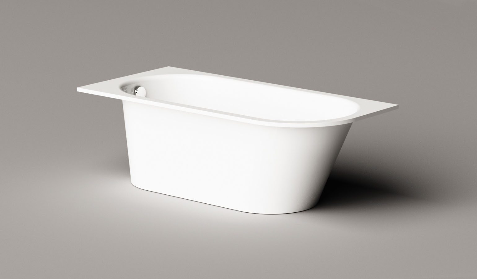 Upotettava kylpyamme PAA VARIO M B 158x75 cm, valukivi – 10