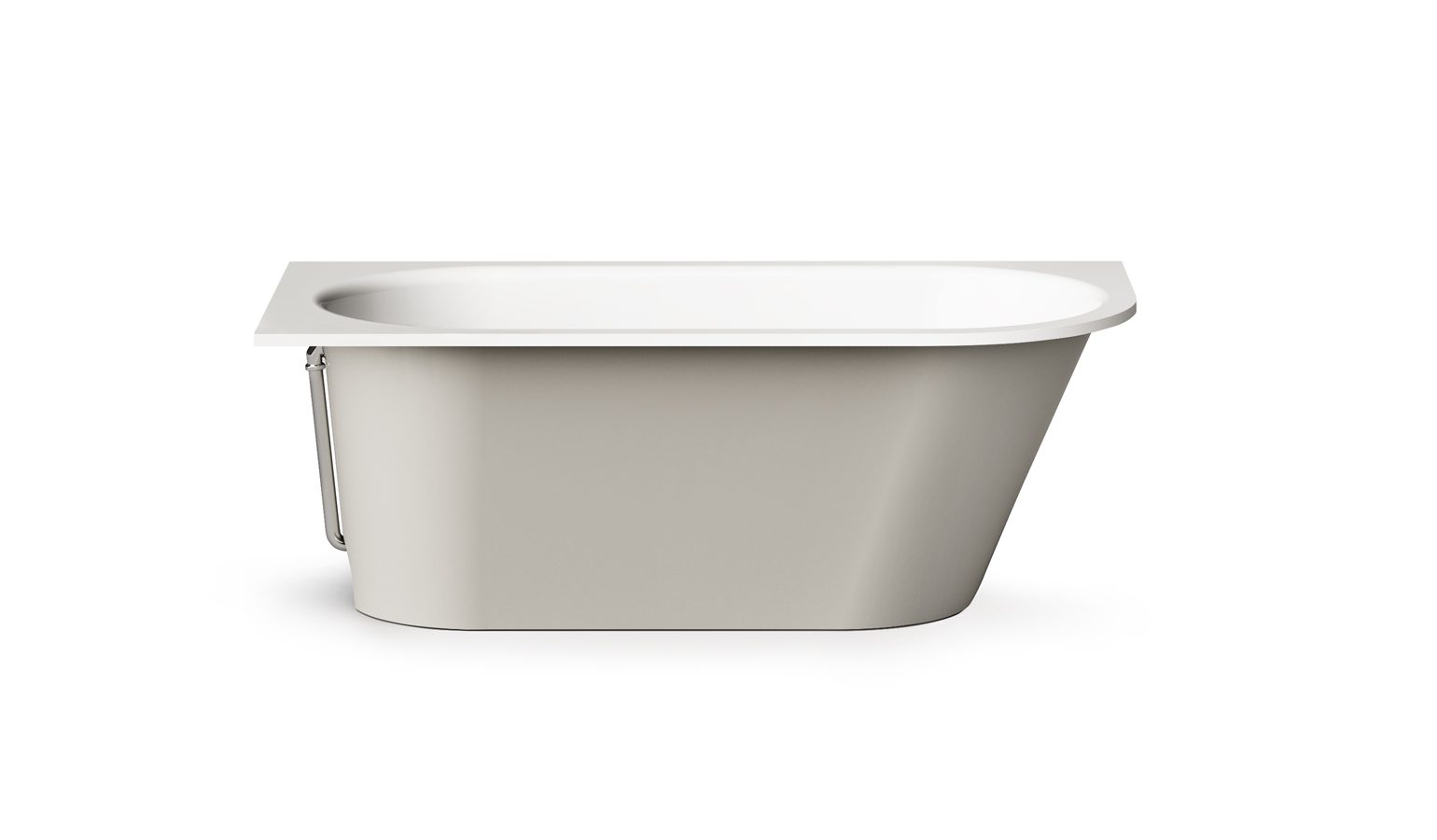 Upotettava kylpyamme PAA VARIO L B 168x75 cm, valukivi – 5