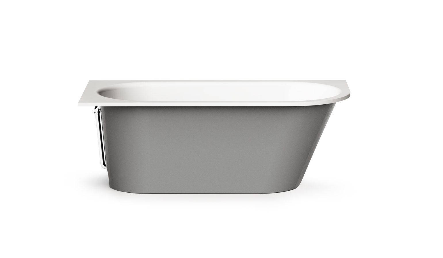 Upotettava kylpyamme PAA VARIO L B 168x75 cm, valukivi – 7