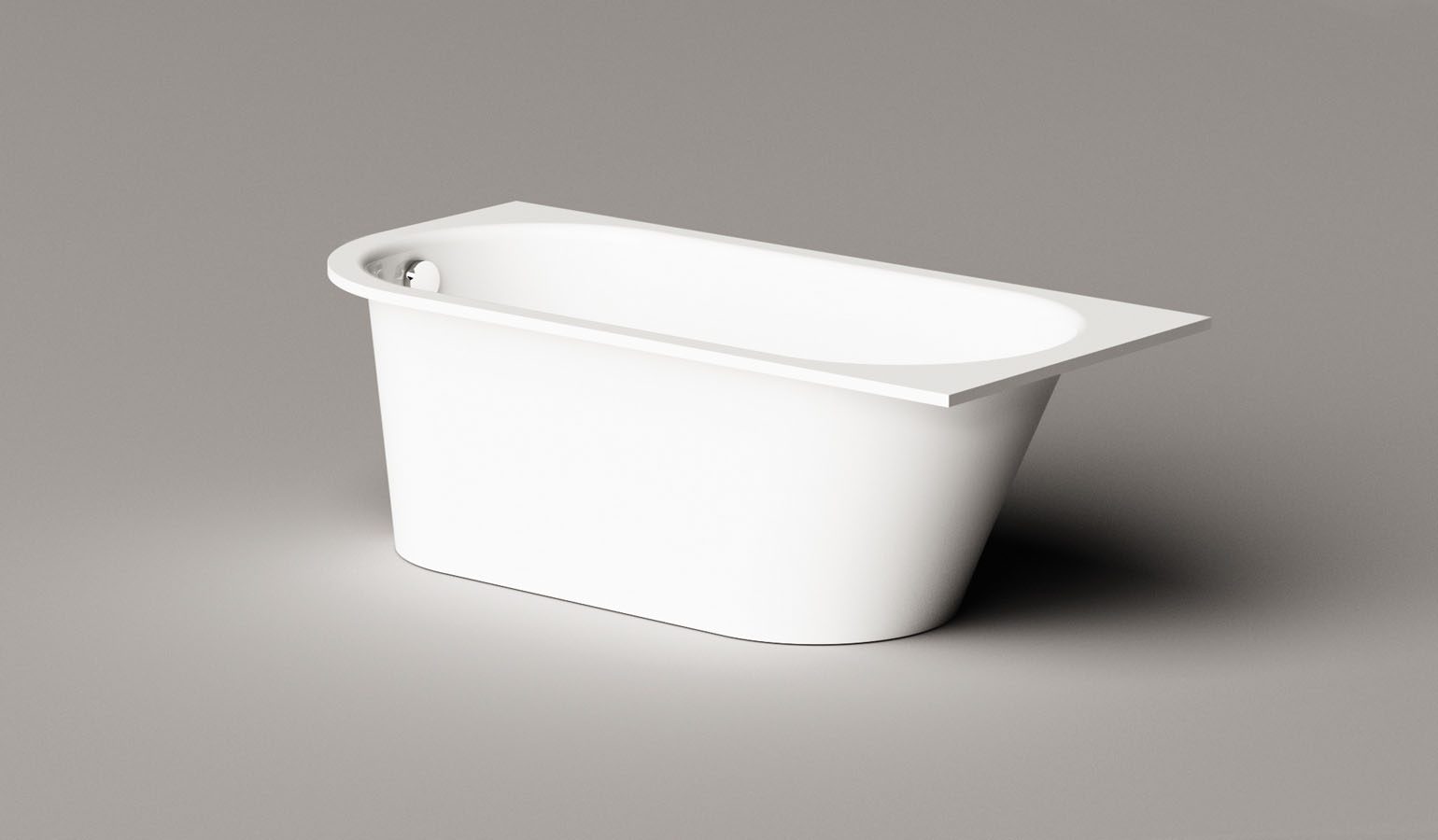 Upotettava kylpyamme PAA VARIO M C 158x75 cm, valukivi – 10