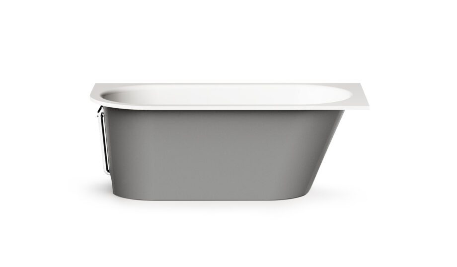 Sisseehitatav kivivann PAA VARIO M C 158×75 cm, ümar nurk C, läikiv kivimass 7 Upotettava kylpyamme PAA VARIO M C 158x75 cm, valukivi – 7