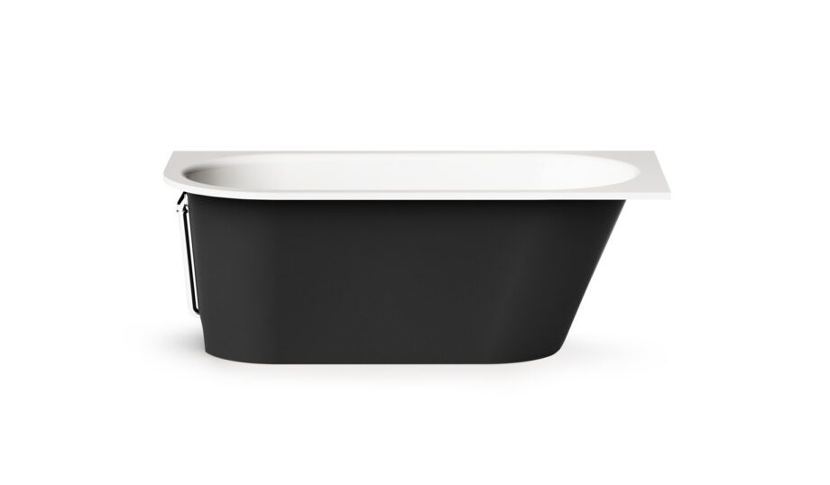 Sisseehitatav kivivann PAA VARIO M C 158×75 cm, ümar nurk C, läikiv kivimass 8 Upotettava kylpyamme PAA VARIO M C 158x75 cm, valukivi – 8