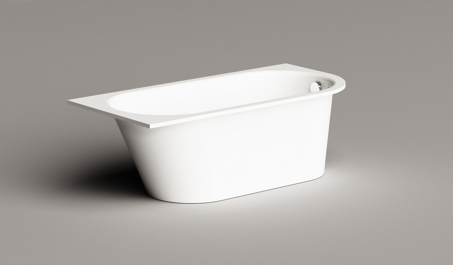 Upotettava kylpyamme PAA VARIO L D 168x75 cm, valukivi – 10