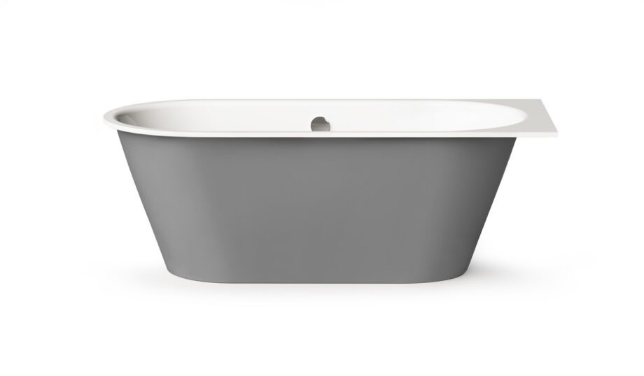 Sisseehitatav kivivann PAA VARIO XL AB 180×80 cm, ümarad nurgad A ja B, läikiv kivimass 8 Upotettava kylpyamme PAA VARIO XL AB 180x80 cm, valukivi – 8