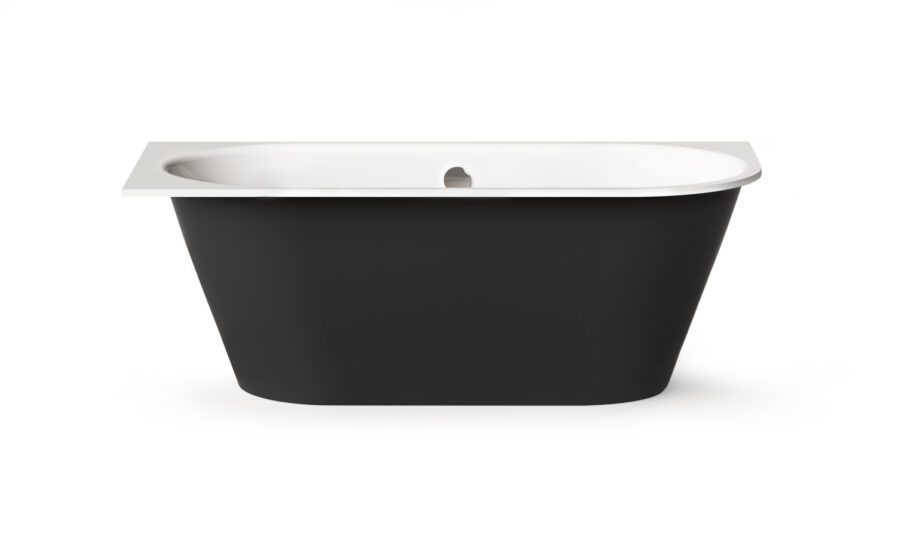 Sisseehitatav kivivann PAA VARIO XL D 180×80 cm, ümar nurk D, läikiv kivimass 9 Upotettava kylpyamme PAA VARIO XL D 180x80 cm, valukivi – 9
