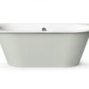 Sisseehitatav kivivann PAA VARIO XL D 180×80 cm, ümar nurk D, läikiv kivimass 7 Upotettava kylpyamme PAA VARIO XL D 180x80 cm, valukivi – 7