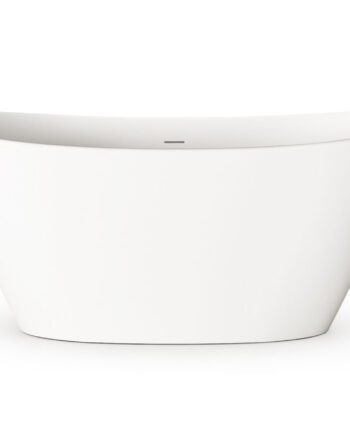Vapaasti seisova kylpyamme PAA AMORE 160x85 cm, Silkstone