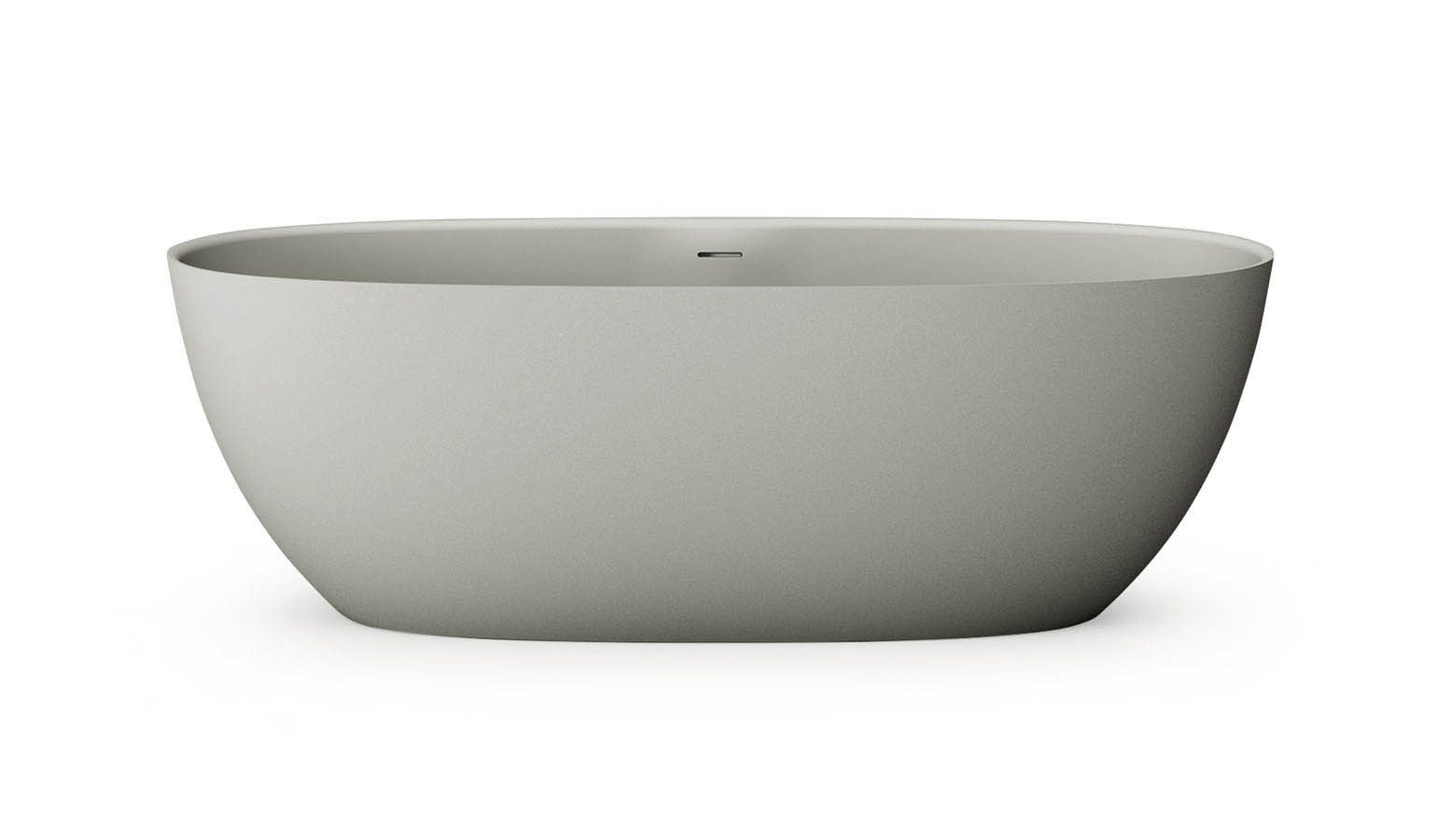 Vapaasti seisova kylpyamme PAA BELLA 170,5x80 cm, Silkstone – 3