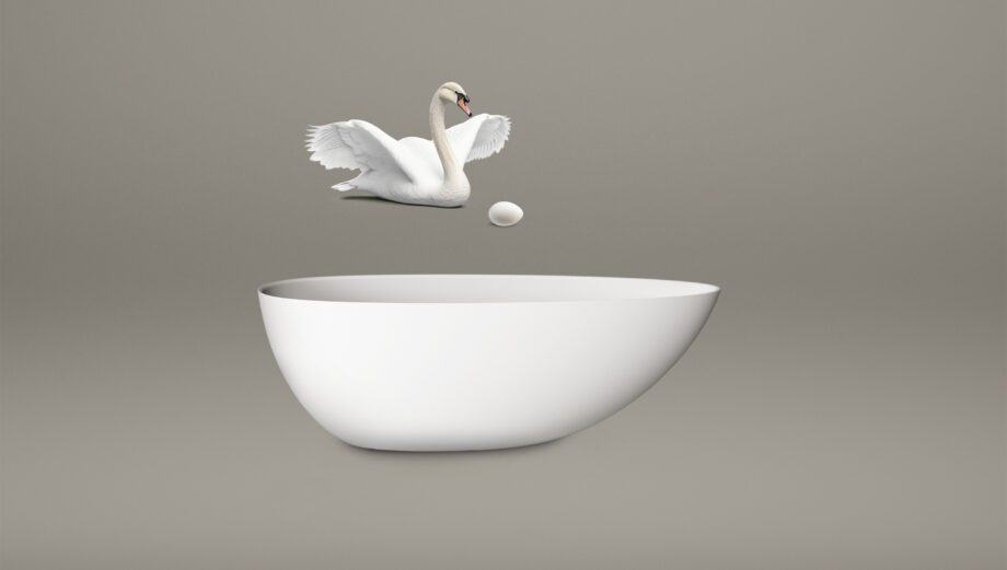 Eraldiseisev kivivann PAA BELLA OVO 170×80 cm, matt Silkstone 9 Vapaasti seisova kylpyamme PAA BELLA OVO, Silkstone – 9