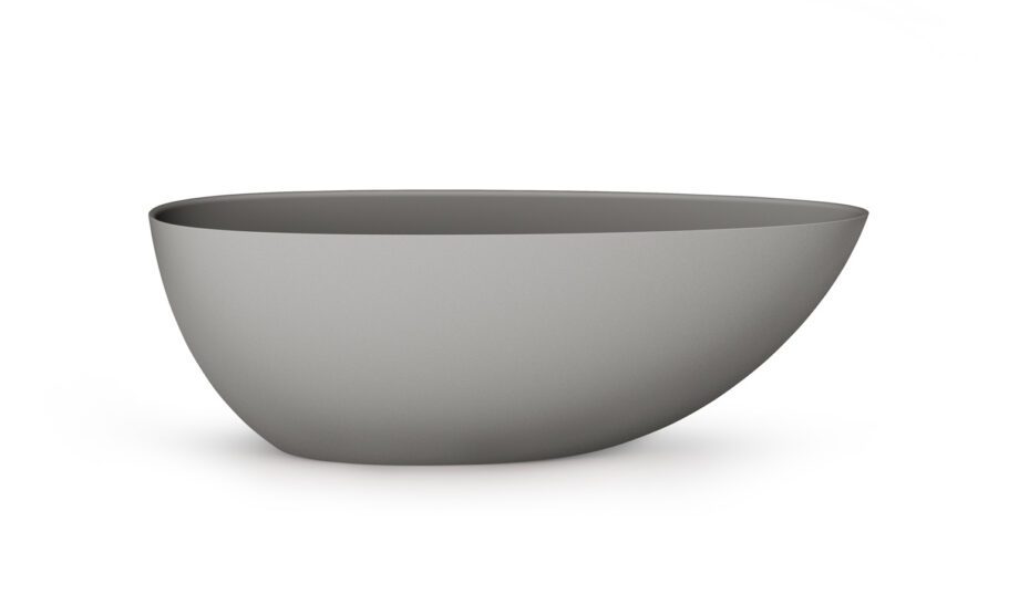 Eraldiseisev kivivann PAA BELLA OVO 170×80 cm, matt Silkstone 6 Vapaasti seisova kylpyamme PAA BELLA OVO, Silkstone – 6