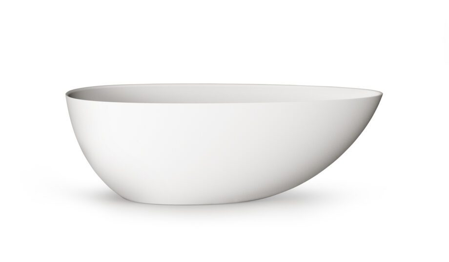 Eraldiseisev kivivann PAA BELLA OVO 170×80 cm, matt Silkstone Vapaasti seisova kylpyamme PAA BELLA OVO, Silkstone