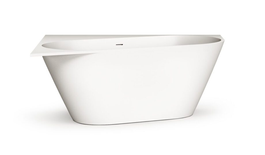 Nurgavann PAA DECO CORNER D 160×127 cm, parempoolne, matt Silkstone Kulma-amme PAA DECO CORNER D 160x127 cm, oikea, Silkstone