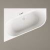 Nurgavann PAA DECO CORNER D 160×127 cm, parempoolne, matt Silkstone 5 Kulma-amme PAA DECO CORNER D 160x127 cm, oikea, Silkstone – 5