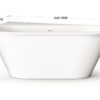Mõõdu järgi kivivann PAA DECO SHAPE M kuni 180×85 cm, matt Silkstone Mittatilauskylpyamme PAA DECO SHAPE L, Silkstone
