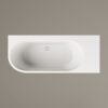 Mõõdu järgi kivivann PAA DECO SHAPE RE A 170–200×82,5 cm, matt Silkstone 10 Mittatilauskylpyamme PAA DECO SHAPE RE A, Silkstone – 10