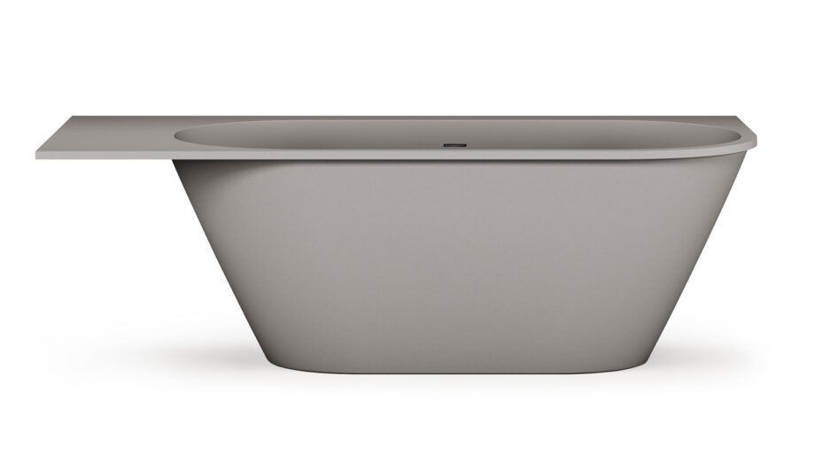 Mõõdu järgi kivivann PAA DECO SHAPE RE D 170–200×82,5 cm, matt Silkstone 6 Mittatilauskylpyamme PAA DECO SHAPE RE D, Silkstone – 6