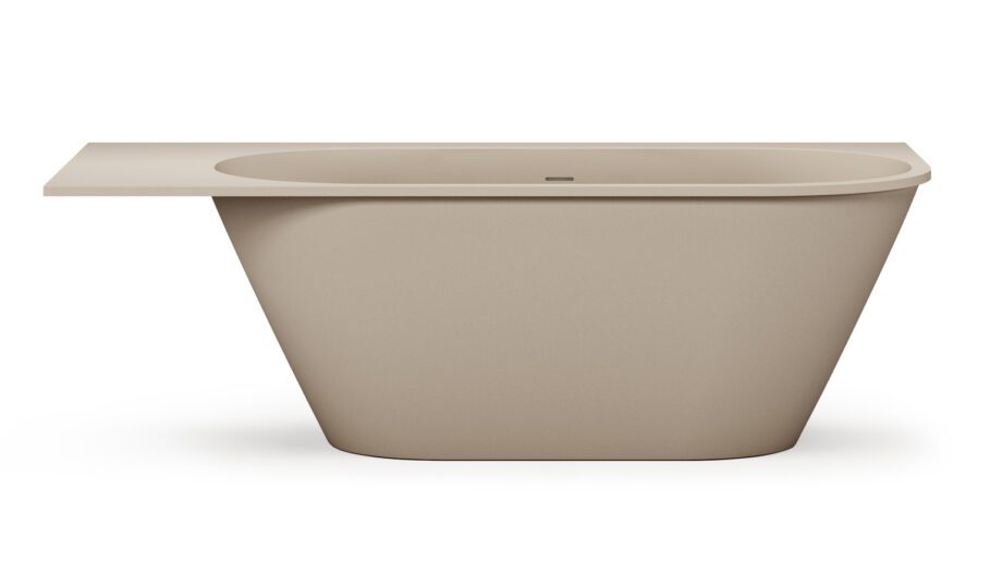 Mõõdu järgi kivivann PAA DECO SHAPE RE D 170–200×82,5 cm, matt Silkstone 7 Mittatilauskylpyamme PAA DECO SHAPE RE D, Silkstone – 7