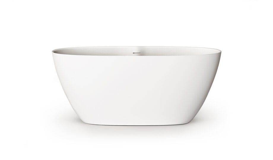 Eraldiseisev kivivann PAA PERLA 145 145×71 cm, matt Silkstone Vapaasti seisova kylpyamme PAA PERLA 145, Silkstone