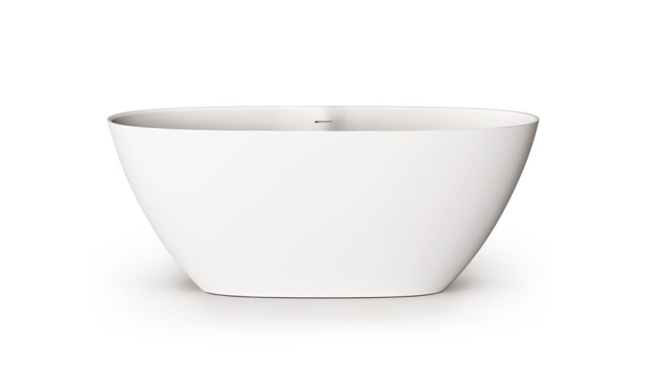 Eraldiseisev kivivann PAA PERLA 160 160×75 cm, matt Silkstone Vapaasti seisova kylpyamme PAA PERLA 160, Silkstone