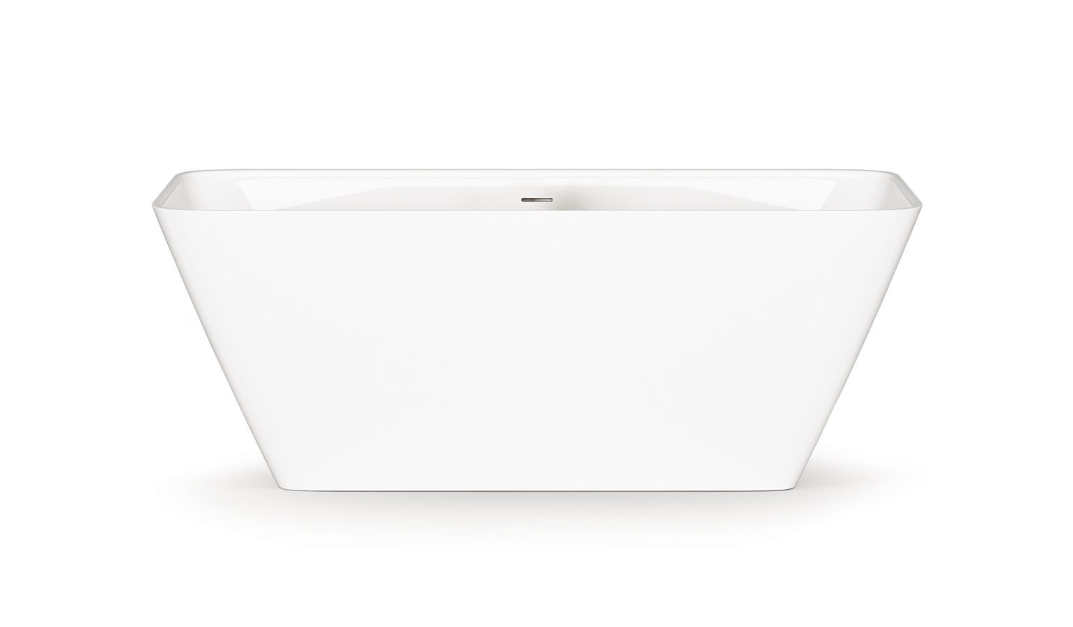 Vapaasti seisova kylpyamme PAA QUADRO 159x70 cm, valukivi