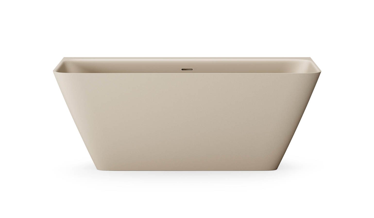 Seinäkylpyamme PAA QUADRO WALL 160,5x76 cm, Silkstone – 4