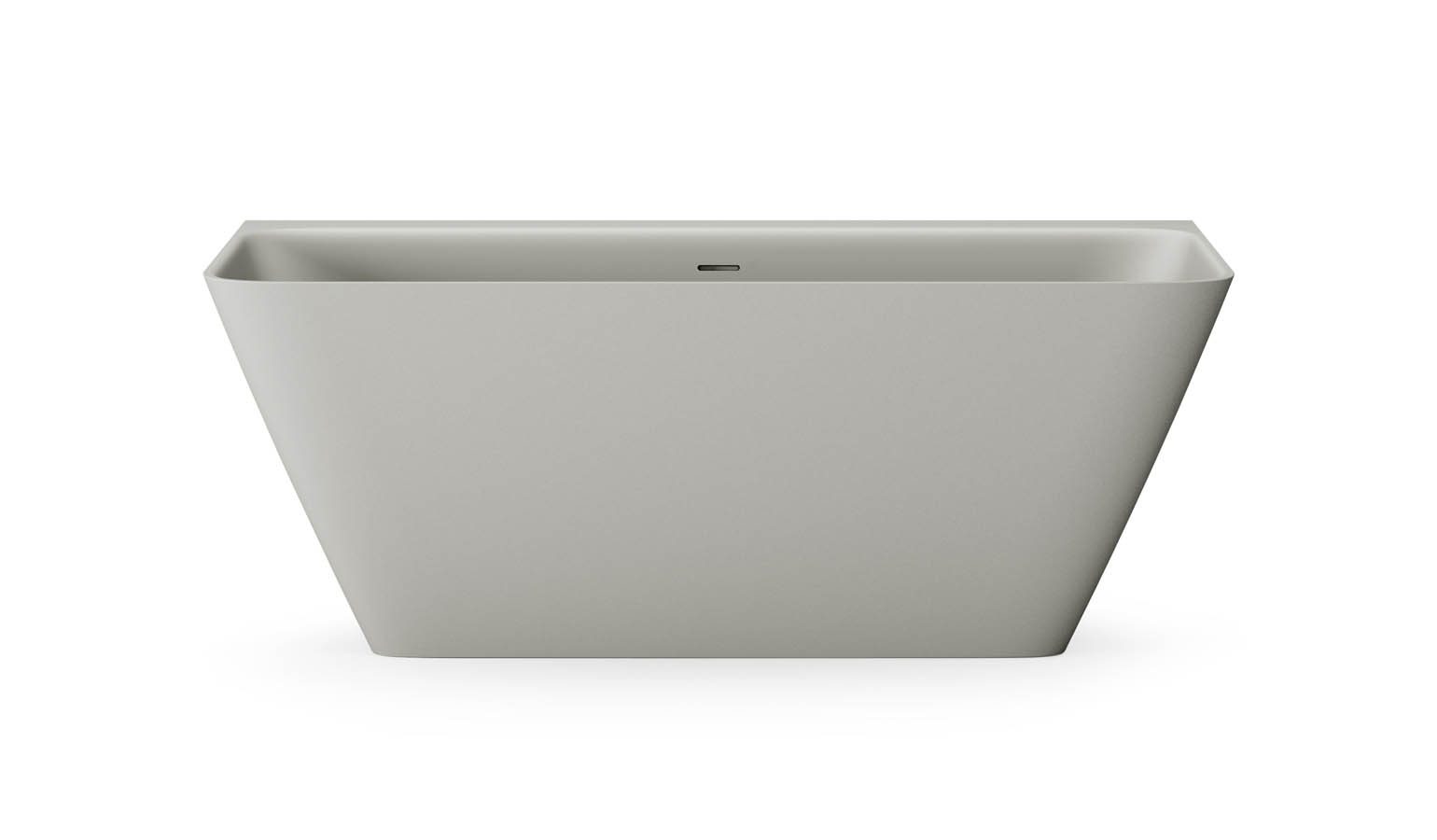 Seinäkylpyamme PAA QUADRO WALL 160,5x76 cm, Silkstone – 3