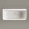 Seinaäärne kivivann PAA QUADRO WALL 160,5×76 cm, matt Silkstone 7 Seinäkylpyamme PAA QUADRO WALL 160,5x76 cm, Silkstone – 7